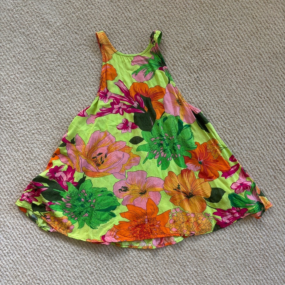 Lucy Love Bright Floral Halter Top, Summer, Beach